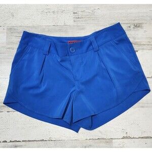 Alice + Olivia Shorts Women Medium Butterfly In Umbrella Blue